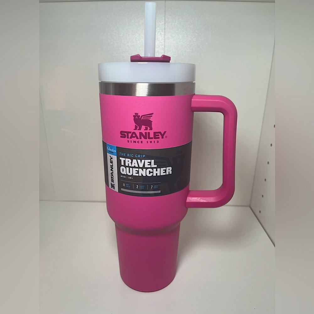 💗💦Stanley 40oz PINK with handle💦💗